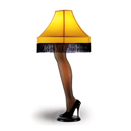 A Christmas Story 40' Leg Lamp