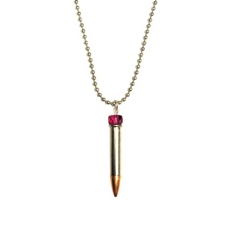 Bullet Earrings & Necklace