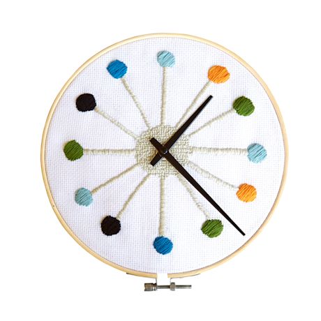 Cross-Stitch Clock Kit