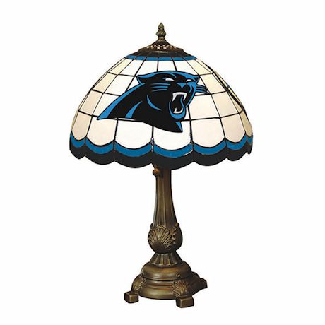Licensed Art Glass Sports Lamps