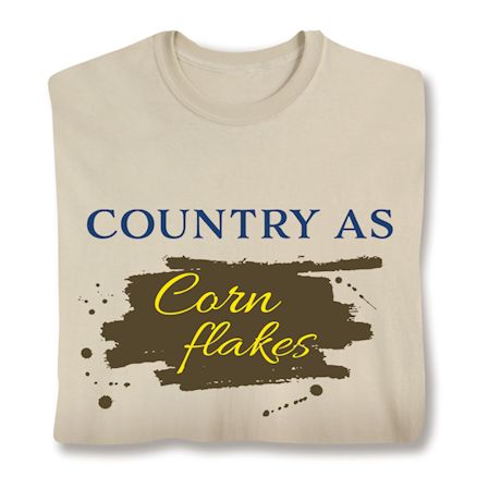 Country As Corn Flakes Shirts