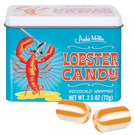 Lobster Hard Candies Food Candy - set of 2