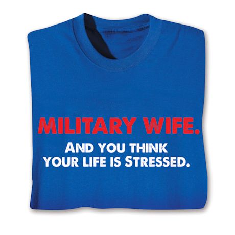 Military Wife Shirts