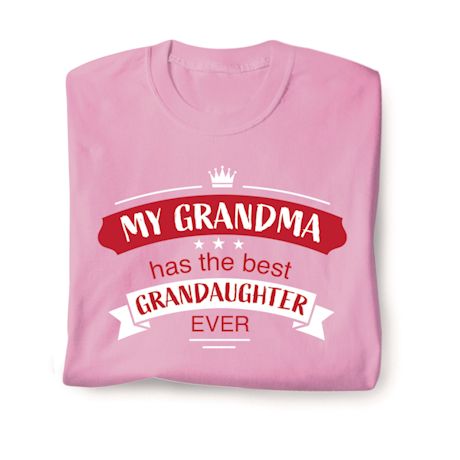 Best Family Members Shirts - Grandma/Grandaughter