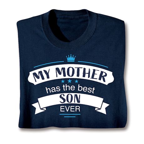 Best Family Members Shirts - Mother/Son