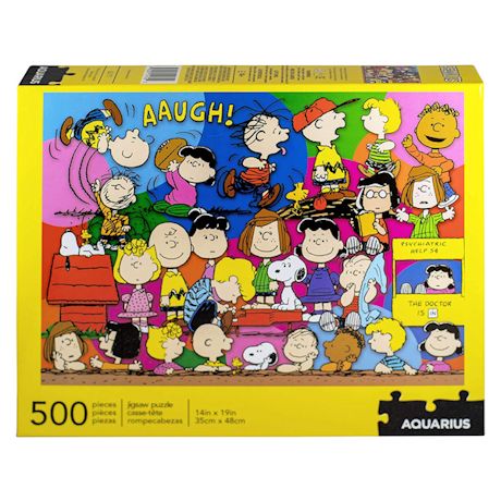 Peanuts Pop Culture 500 Piece Puzzles