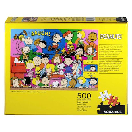 Peanuts Pop Culture 500 Piece Puzzles