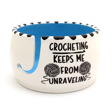 Crocheting Unraveling Bowl