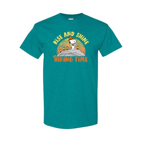 Snoopy Rise & Shine Hiking Time Shirt