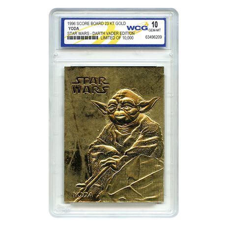Star Wars Gold-Leaf Limited Edition Card Set