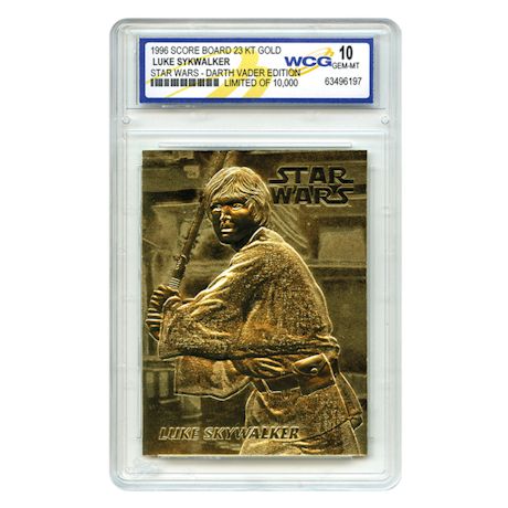 Star Wars Gold-Leaf Limited Edition Card Set
