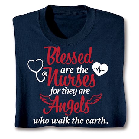 Blessed Are The Essential Workers T-Shirt or Sweatshirt - Nurse