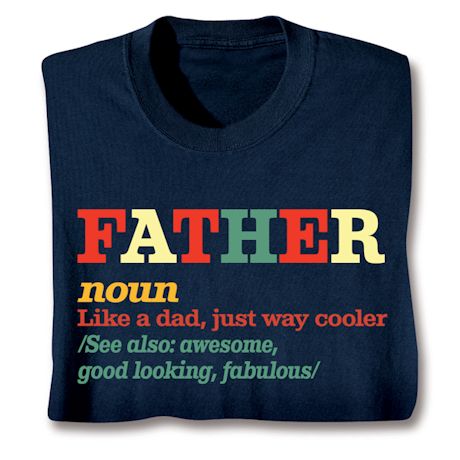 Family Noun Shirts - Father