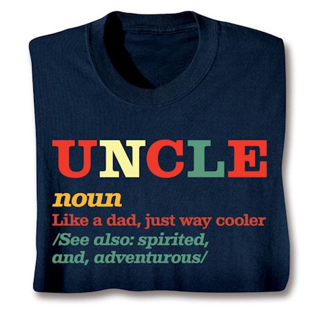 Family Noun Shirts - Uncle