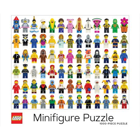 LEGO Minifigure 1000 Piece Puzzles