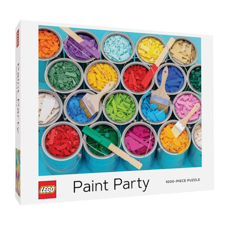 LEGO Paint Party 1000 Piece Puzzle