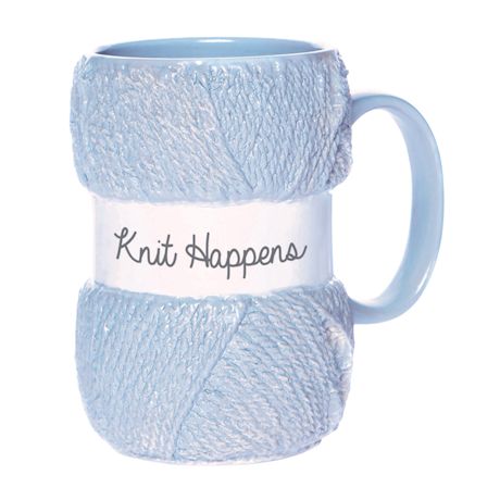 Knitting Witty Saying Mugs