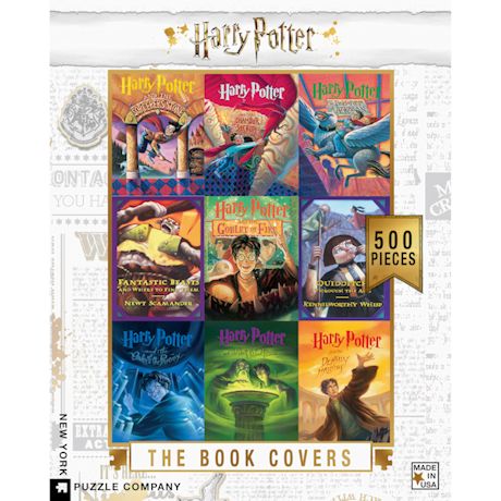Harry Potter Book Cover Art 500 Piece Puzzle