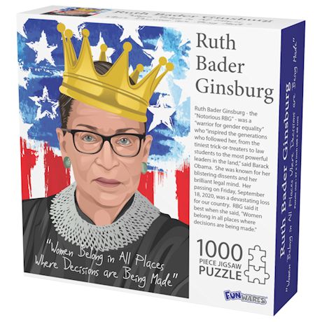 Ruth Bader Ginsburg 1000 Piece Puzzle