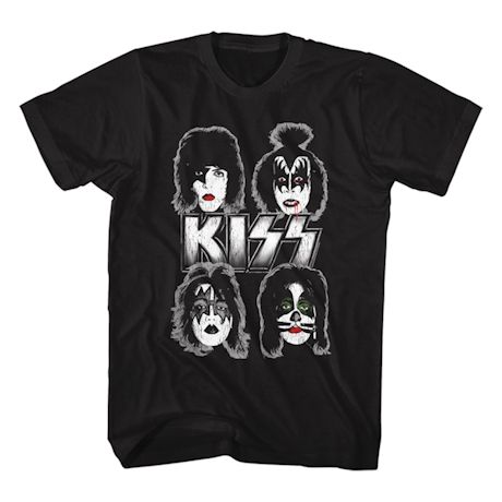 Kiss Faces T-shirt