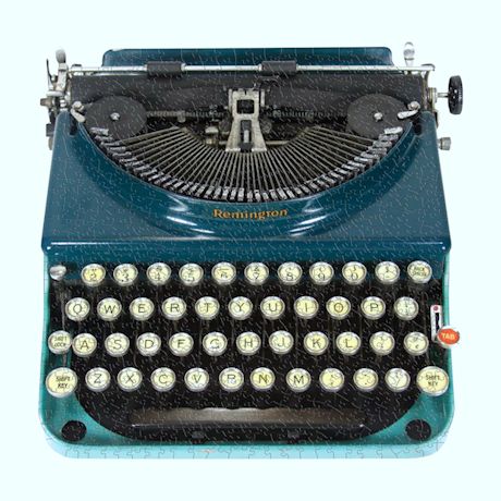 Vintage Typewriter 750 Piece Puzzle