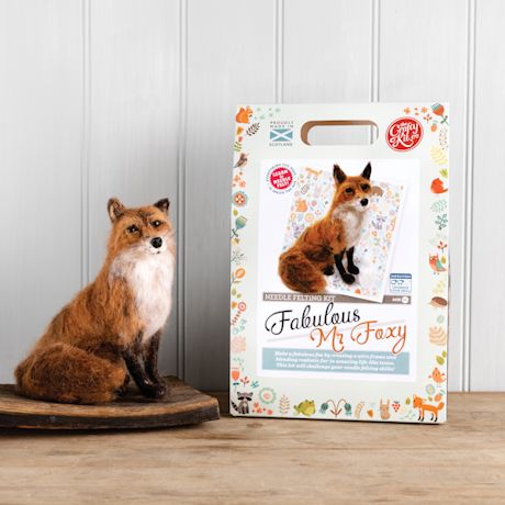 Fabulous Mr. Foxy Needle Felting Kit