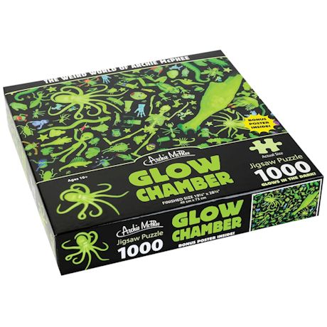 Glow Chamber Glow-in-the-Dark 1000 Piece Puzzle