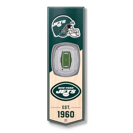 3-D NFL Stadium Banner