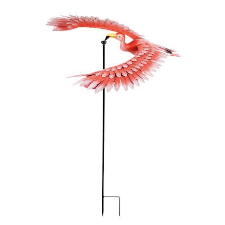 Flamingo In Flight Metal Balancer