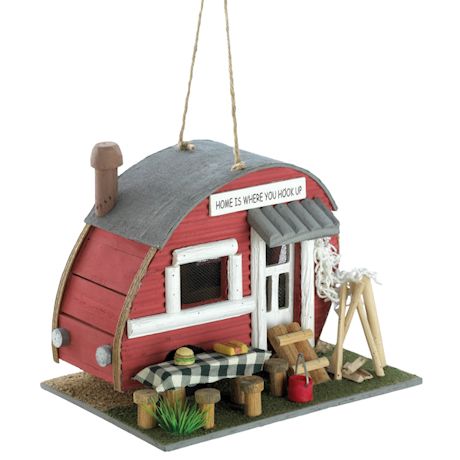 Red Camper Birdhouse