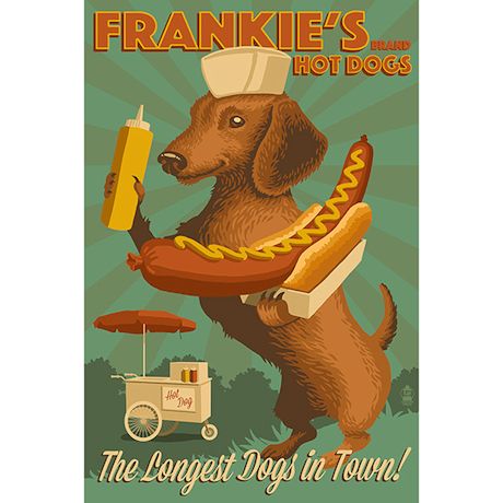 Frankie's Hot Dogs Poster Puzzle