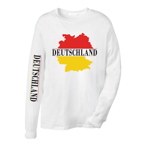 Wear Your Deutschland (German) Heritage T-Shirt or Sweatshirt