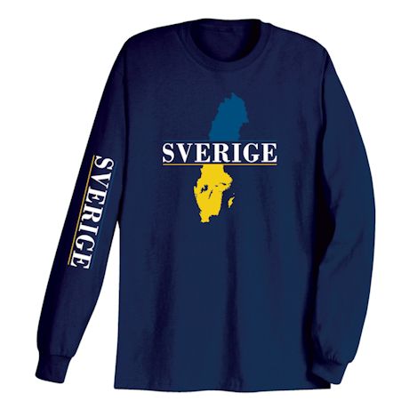 Wear Your Sverige Heritage T-Shirt or Sweatshirt