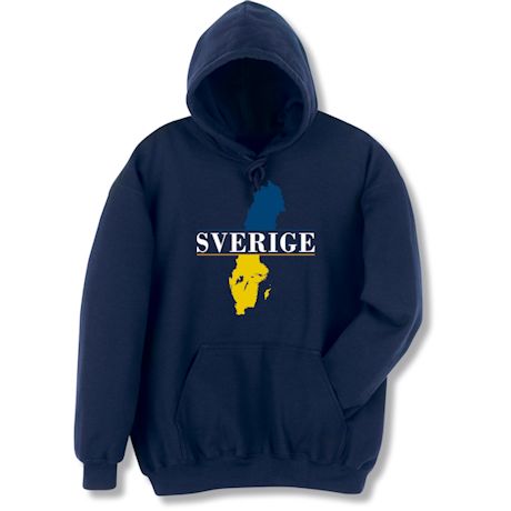 Wear Your Sverige Heritage T-Shirt or Sweatshirt