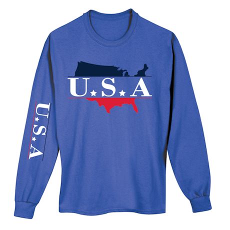 Wear Your USA Heritage T-Shirt or Sweatshirt