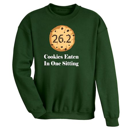 26.2 Cookies Eaten In One Sitting Shirts