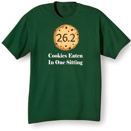 26.2 Cookies Eaten In One Sitting Shirts