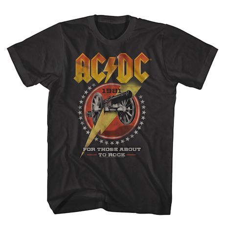 ACDC 1981, For Those About To Rock Shirt