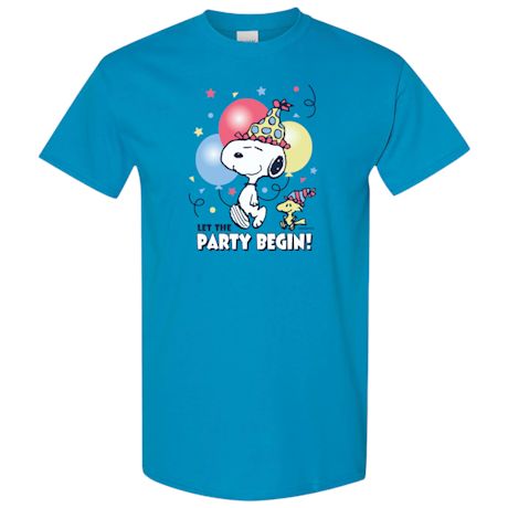Peanuts Let The Party Begin Shirt