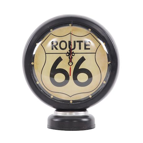 Route 66 Gas Pump Clock