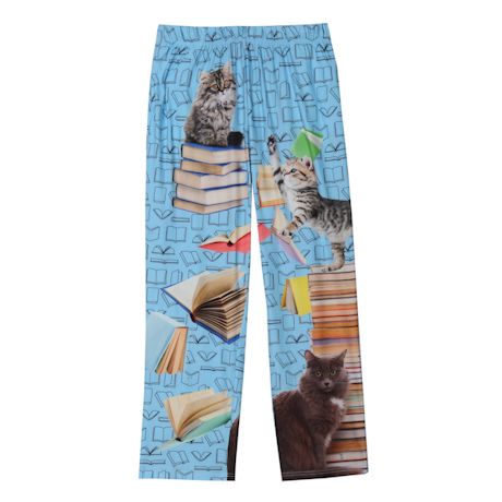 Cats & Books Lounge Pants
