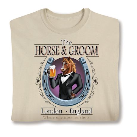 The Horse & Groom - London, England T-Shirt or Sweatshirt