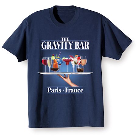 The Gravity Bar - Paris, France Shirts