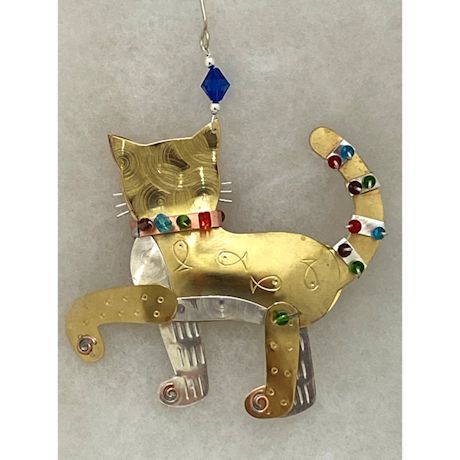 Fair-Trade Cats Ornaments