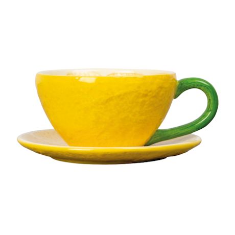 Lemon Cup And Saucer