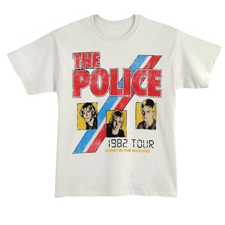 Product image for The Police 1982 North America Tour Tee