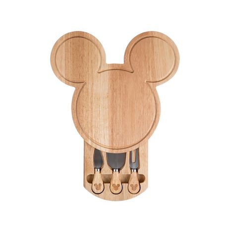 Mickey Mouse Shaped Cheeseboard With Tools