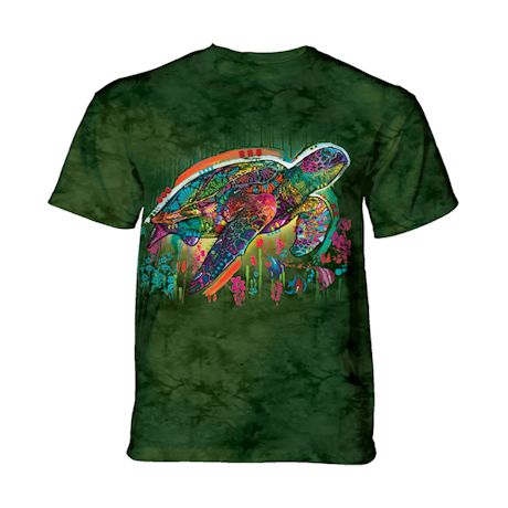 Dean Russo Multi-Color Sea Turtle T-Shirt