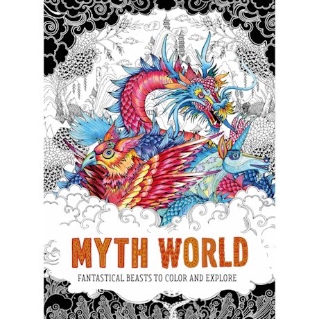 Myth World Coloring Book