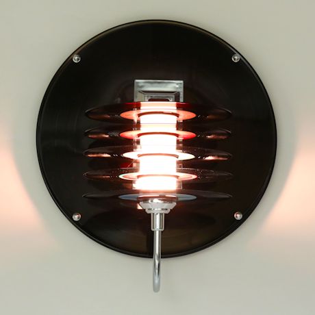 Vintage 45 Record Wall Lamp